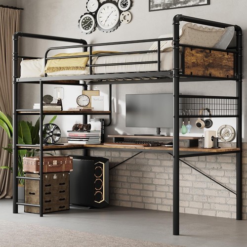 Loft bunk featuring shaped - bunk,