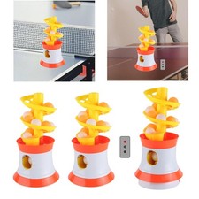 Table Tennis Robot Table Tennis Machine Portable for Kids Gift Toy Practice with