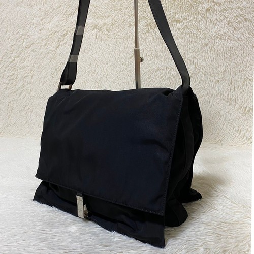 Gucci black canvas leather - black,