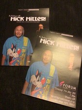 MICK MILLER  - THEATRE FLYERS