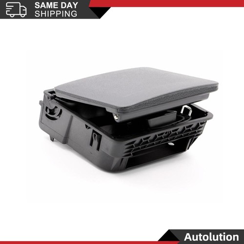 Black rear central console - black,