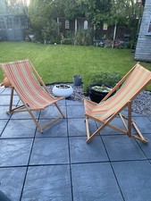 Antique Vintage Deck Chairs