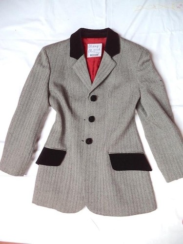 Women moschino grey - women, velvet