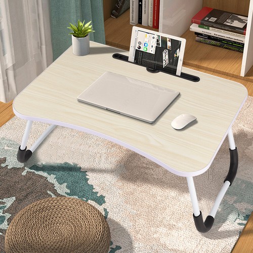 Folding laptop table stand bed - stand,