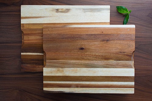 Handmade solid wood acacia - solid,