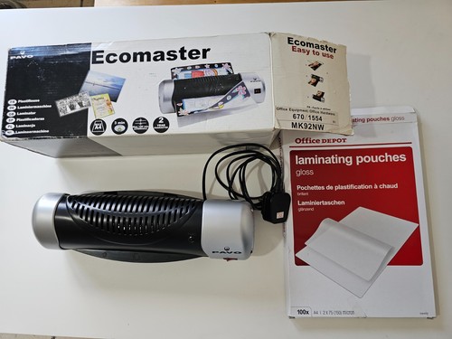 Pavo ecomaster laminator - ecomaster, a4