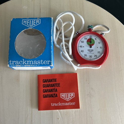 Vintage heuer trackmaster - vintage,