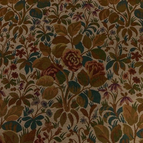 Traditional floral green - floral,