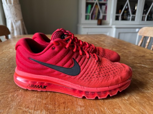 Mens nike air max red - mens, 2017