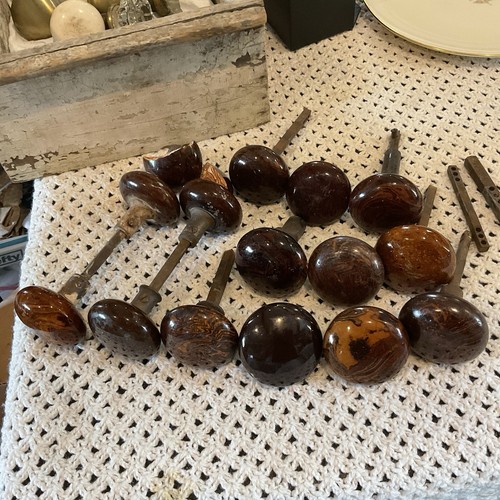 Antique group door knobs - antique,