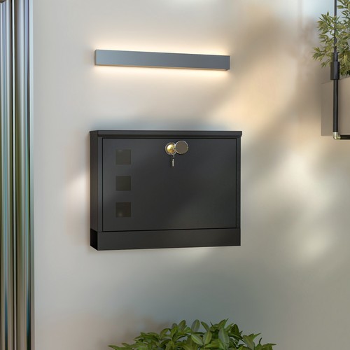 Wall mounted letter - wall, box