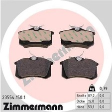 REAR BRAKE PAD SET DISC BRAKE