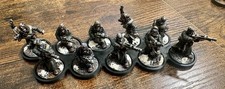 Warhammer 40k Astra Militarum vintage metal Valhallan Ice Warriors Squad x10