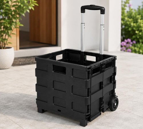 Folding boot cart shopping - boot,