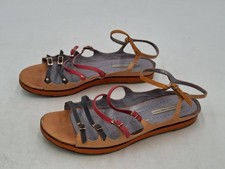 Opening Ceremony Gladiator Sandals Strappy Tan Leather Womens UK Size 6 EU 36