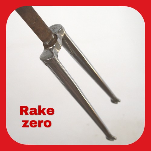 Nos steel fork threaded 28 - steel,
