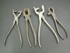 FOUR VINTAGE LEATHERWORKERS