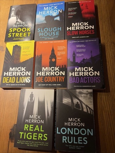 Mick herron slow horses - mick, eight