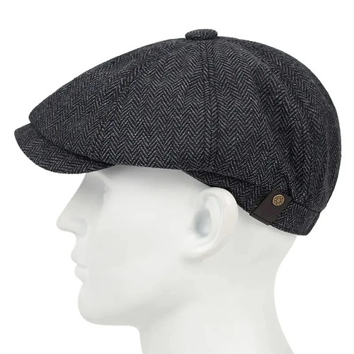 Vintage newsboy cap gatsby - cap, hat