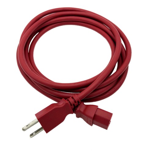 10ft red power cable - power, for