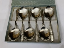 Vintage 6 Yeoman Silver Plated