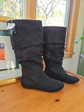 NEW Black7.5  Wide Calf