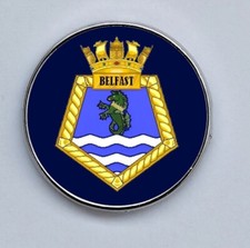 HMS Belfast Royal Navy Lapel