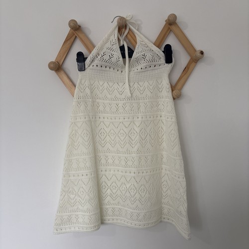 Knit mix cream ivory crochet - knit,