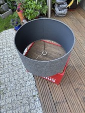 Light Lamp Shade Grey 42cm Diameter