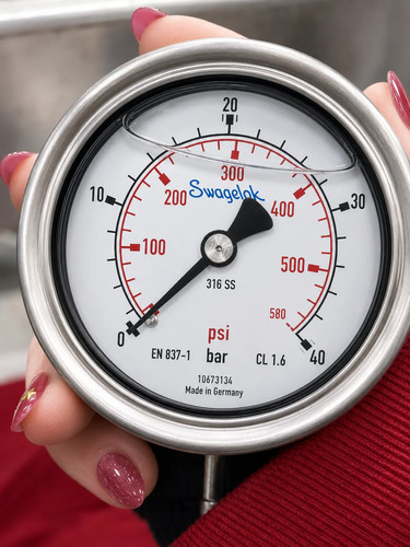 Swagelok pressure gauge 40 - pressure, 0-40