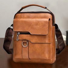 Men's Leather Cross Body