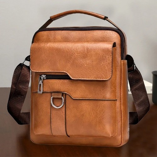 Men leather cross - men's,