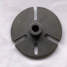 Small lathe face plate 4-5/8" diam 5/8" thread