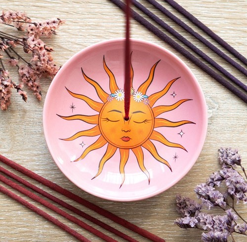 Sun celestial vibrant ceramic - sun,