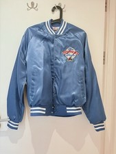 Vintage Royal Blue Pitcher’s button up baseball jacket Size M from Chalk Line