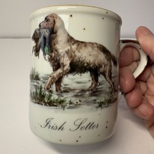 Vintage Stoneware Irish Setter