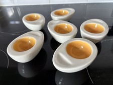 Six Funky Egg Cups by Authentics of London Set of 6 Dated 1993