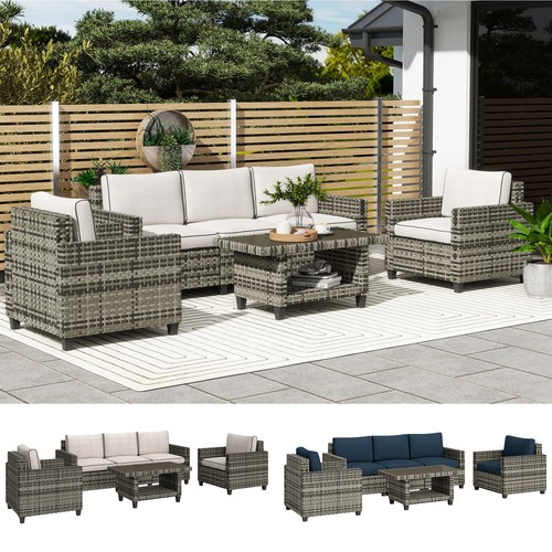 Pieces rattan garden - 6,