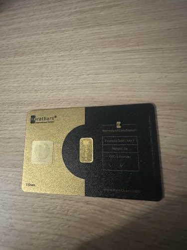 Karatbar - 1g,