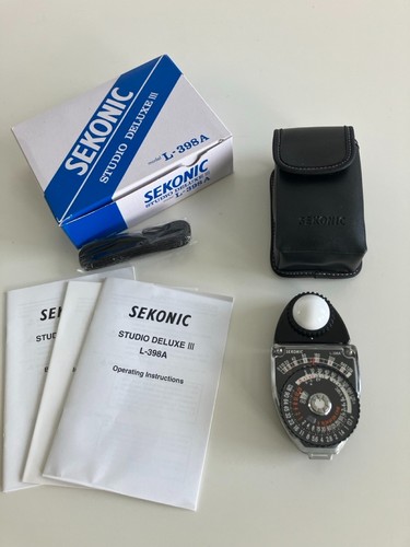 Sekonic 398a studio deluxe - sekonic,