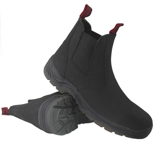 Mens leather chelsea ankle - leather,