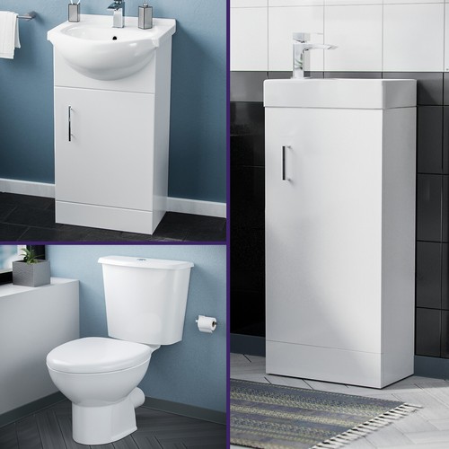 420 cloakroom basin vanity - 420,