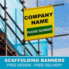 SCAFFOLDING BANNERS SIGNS