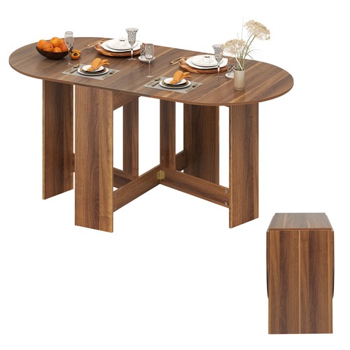 Folding dining table - dining,