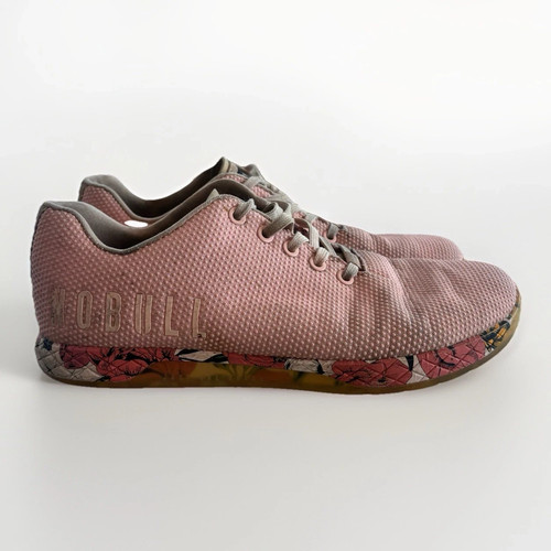 Bull pink floral trainers - pink,