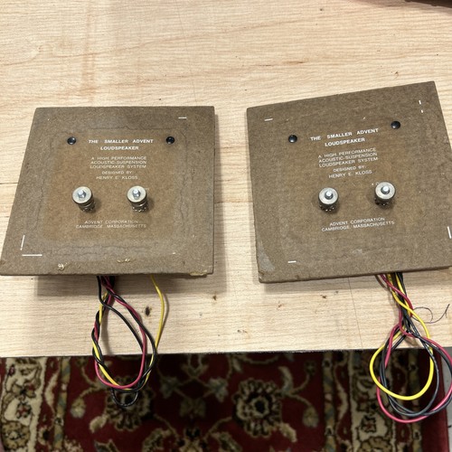 Advent loudspeaker crossover