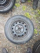 KIA PICANTO 04-10 13" STEEL WHEEL 165/70/13 With TYRE. Full Size Spare