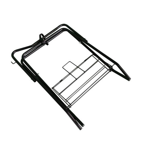 Horse saddle rack metal - horse,