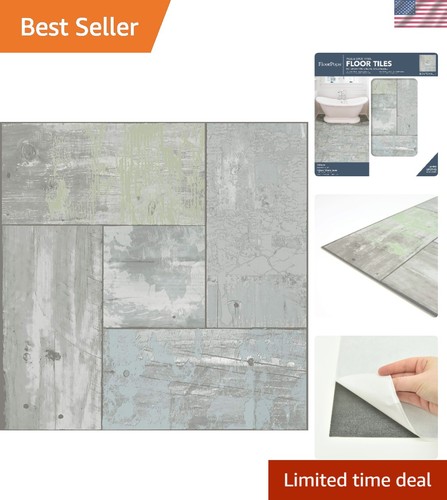 Durable peel stick floor - &,