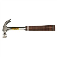 Draper Estwing E12C Curved Claw Hammer with Leather Grip, 12oz/336g